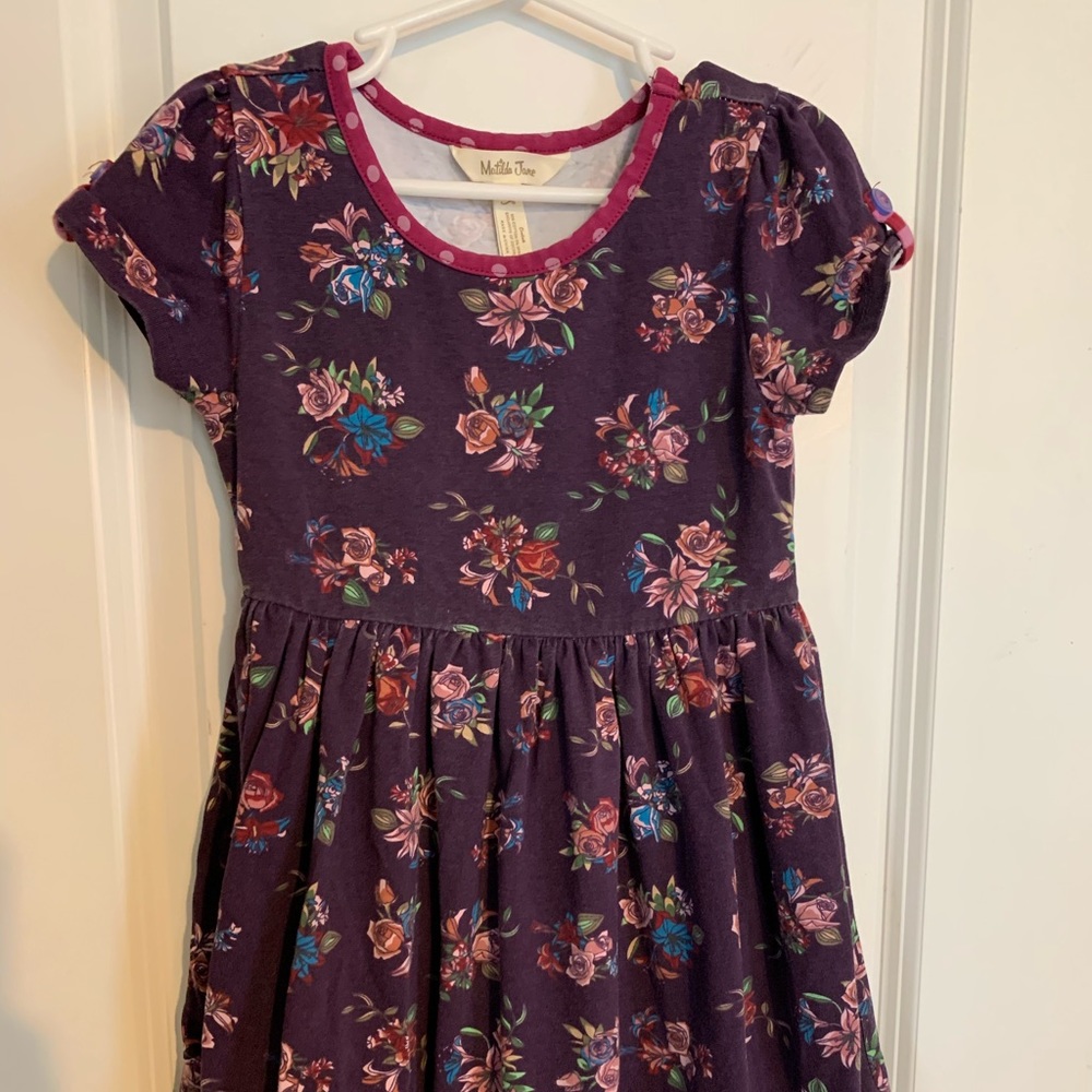 Matilda Jane World of Wonder Purple Floral Dress